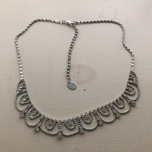 Short Rhinestone Necklace